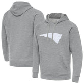 New England Patriots Antigua Victory Pullover Hoodie Heather Gray | NFL