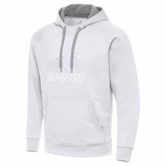 New Orleans Saints Antigua Victory Pullover Hoodie White | NFL