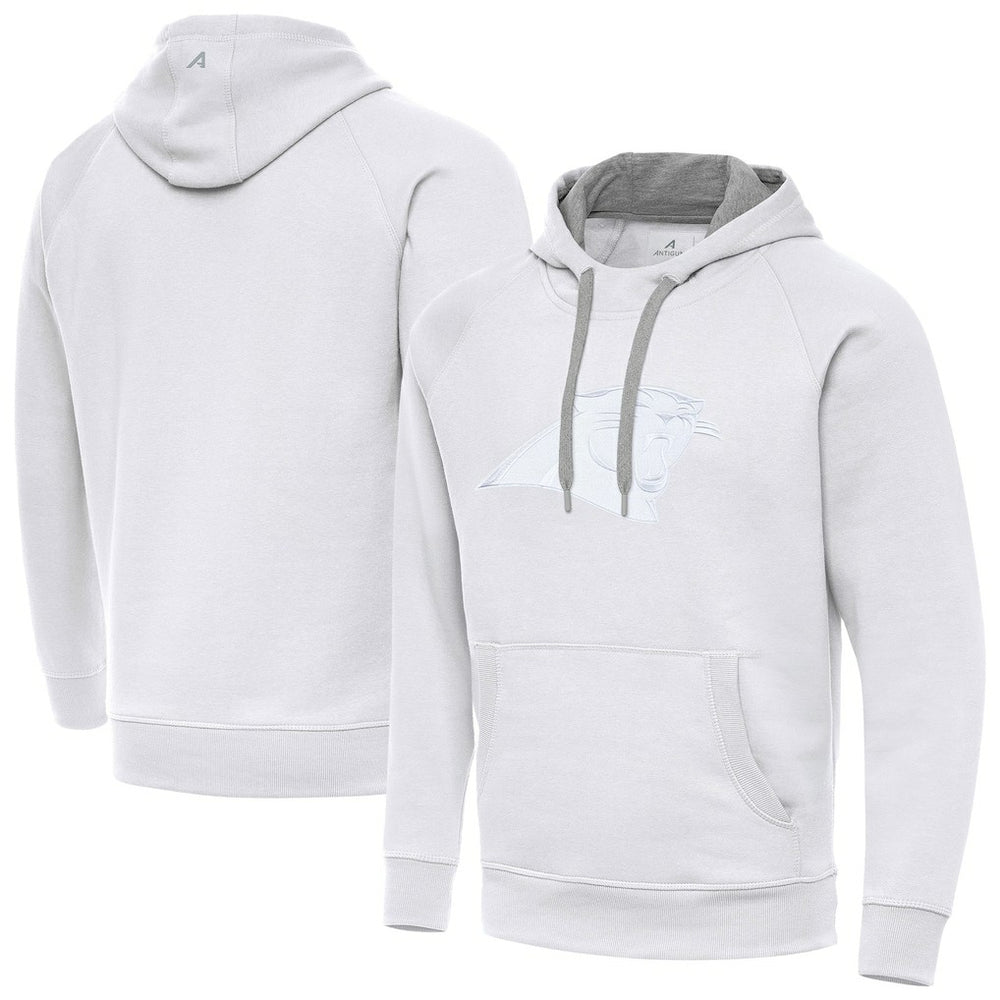 Carolina Panthers Antigua Victory Pullover Hoodie White | NFL