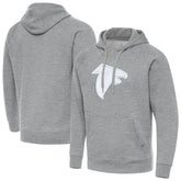 Atlanta Falcons Antigua Victory Pullover Hoodie Heather Gray | NFL