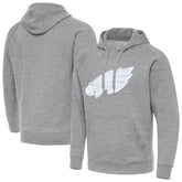 Philadelphia Eagles Antigua Victory Pullover Hoodie Heather Gray | NFL
