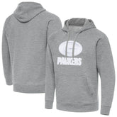 Green Bay Packers Antigua Victory Pullover Hoodie Heather Gray | NFL