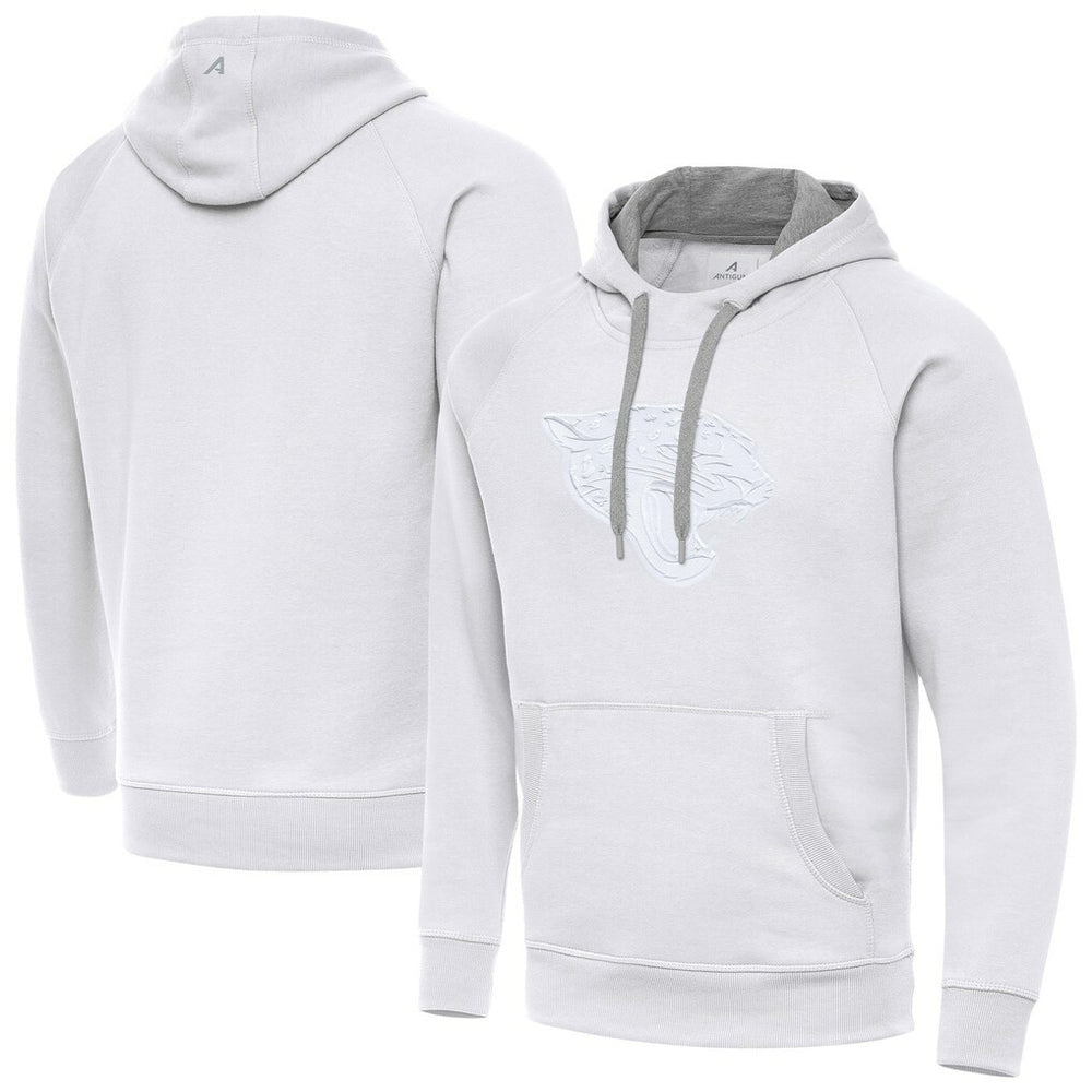 Jacksonville Jaguars Antigua Victory Pullover Hoodie White | NFL