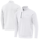 Los Angeles Chargers Antigua Generation Quarter-Zip Jacket White | NFL