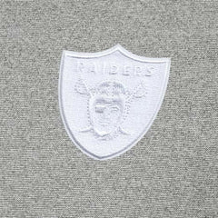 Las Vegas Raiders Antigua Subtle Quarter-Zip Top Heather Gray | NFL