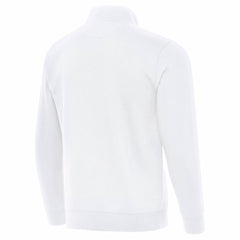 Detroit Lions Antigua Victory Quarter-Zip Top White | NFL