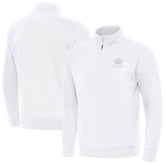 Green Bay Packers Antigua Victory Quarter-Zip Top White | NFL