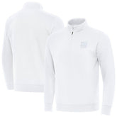 New York Giants Antigua Victory Quarter-Zip Top White | NFL
