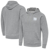 New York Giants Antigua Victory Pullover Hoodie Heather Gray | NFL