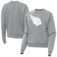 Arizona Cardinals Antigua Women's Victory Pullover Sweatshirt Heather Gray | NFL