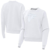 Atlanta Falcons Antigua Women's Victory Pullover Sweatshirt White | NFL