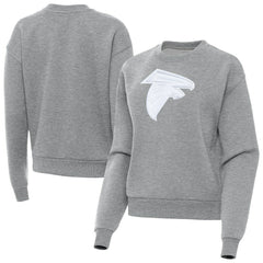 Atlanta Falcons Antigua Women's Victory Pullover Sweatshirt Heather Gray | NFL