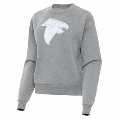Atlanta Falcons Antigua Women's Victory Pullover Sweatshirt Heather Gray | NFL