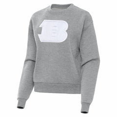 Cincinnati Bengals Antigua Women's Victory Pullover Sweatshirt Heather Gray | NFL