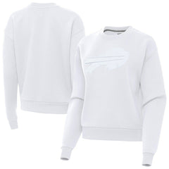 Buffalo Bills Antigua Women's Victory Pullover Sweatshirt White | NFL