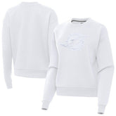 Miami Dolphins Antigua Women's Victory Pullover Sweatshirt White | NFL