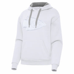 Kansas City Chiefs Antigua Women's Victory Pullover Hoodie White | NFL