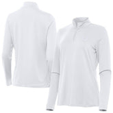 Indianapolis Colts Antigua Women's Reprocess Quarter-Zip Top White | NFL