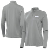 Seattle Seahawks Antigua Women's Reprocess Quarter-Zip Top Gray | NFL