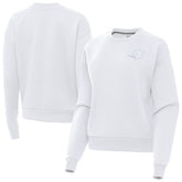 Miami Dolphins Antigua Women's Victory Crew Pullover Sweatshirt White | NFL