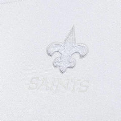 New Orleans Saints Antigua Women's Victory Crew Pullover Sweatshirt White | NFL