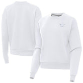 Dallas Cowboys Antigua Women's Victory Crew Pullover Sweatshirt White | NFL