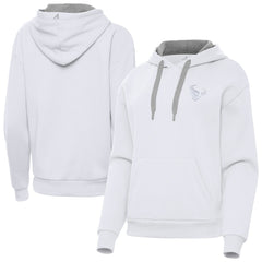 Houston Texans Antigua Women's Victory Pullover Hoodie White | NFL