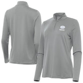 Green Bay Packers Antigua Women's Reprocess Quarter-Zip Top Gray | NFL