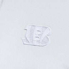 Cincinnati Bengals Antigua Women's Reprocess Quarter-Zip Top White | NFL