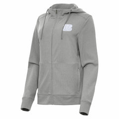 Cincinnati Bengals Antigua Women's Seeker Full-Zip Hoodie Jacket Heather Gray | NFL