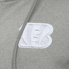 Cincinnati Bengals Antigua Women's Seeker Full-Zip Hoodie Jacket Heather Gray | NFL