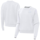 Kansas City Chiefs Antigua Women's Victory Crew Pullover Sweatshirt White | NFL
