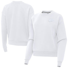 Kansas City Chiefs Antigua Women's Victory Crew Pullover Sweatshirt White | NFL