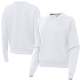 Minnesota Vikings Antigua Women's Victory Crew Pullover Sweatshirt White | NFL