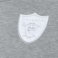 Las Vegas Raiders Antigua Women's Victory Crew Pullover Sweatshirt Heather Gray | NFL