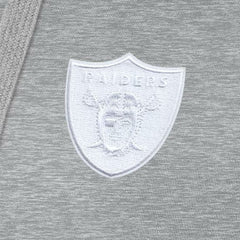 Las Vegas Raiders Antigua Women's Victory Pullover Hoodie Heather Gray | NFL