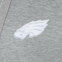 Philadelphia Eagles Antigua Women's Victory Pullover Hoodie Heather Gray | NFL