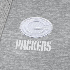 Green Bay Packers Antigua Women's Victory Pullover Hoodie Heather Gray | NFL