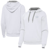 Green Bay Packers Antigua Women's Victory Pullover Hoodie White | NFL