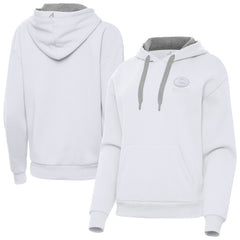 Green Bay Packers Antigua Women's Victory Pullover Hoodie White | NFL