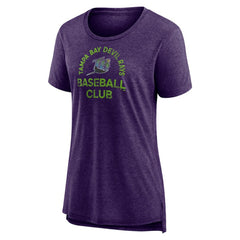 Tampa Bay Rays Women's Cooperstown Collection Selected First Tri-Blend T-Shirt - MLB