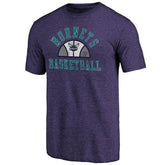 Charlotte Hornets Purple Half Classic Tri-Blend T-Shirt - NBA