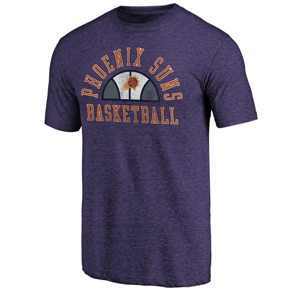 Phoenix Suns Purple Half Classic Tri-Blend T-Shirt - NBA