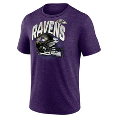 Baltimore Ravens Purple End Around Tri-Blend T-Shirt | NFL