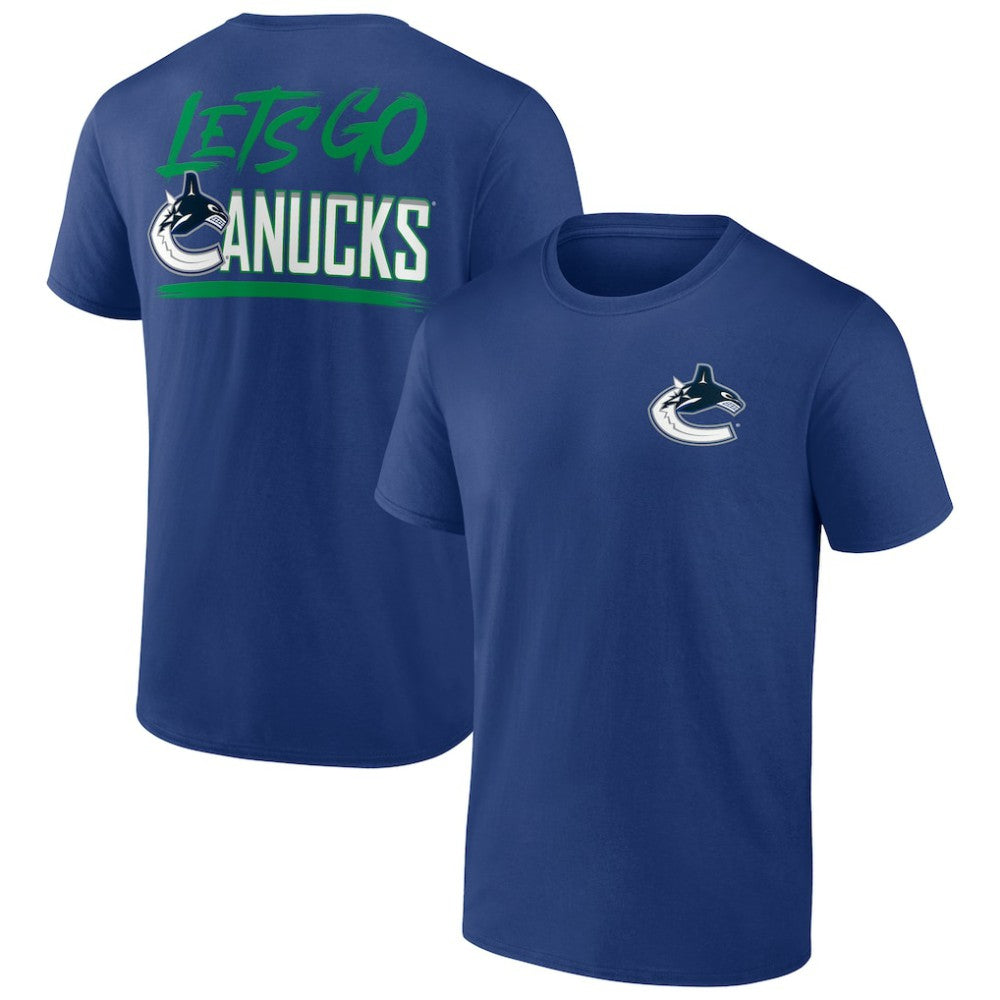 Vancouver Canucks Royal Bring It T-Shirt - NHL