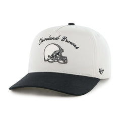 Cleveland Browns '47 Safe Bet Stable Hitch Adjustable Hat Cream/Black | 47 brand