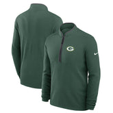 Green Bay Packers Lightweight Victory Dri-FIT Half-Zip Pullover Green | Nike for Sale