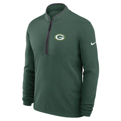 Green Bay Packers Lightweight Victory Dri-FIT Half-Zip Pullover Green | Nike for Sale