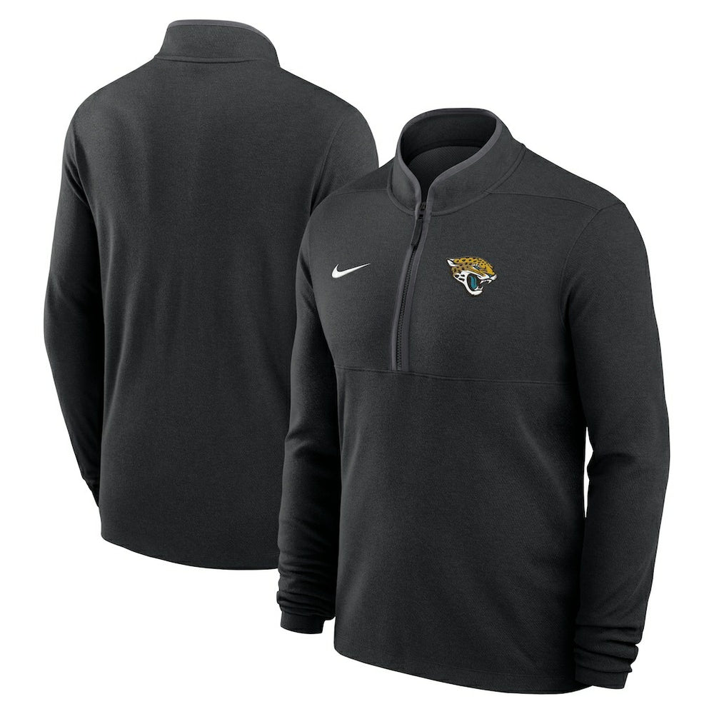 Jacksonville Jaguars Lightweight Victory Dri-FIT Half-Zip Pullover Black | Nike for Sale
