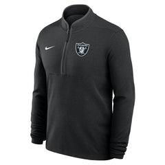 Las Vegas Raiders Lightweight Victory Dri-FIT Half-Zip Pullover Black | Nike for Sale